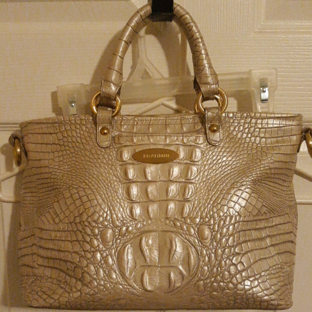Brahmin leather satchel